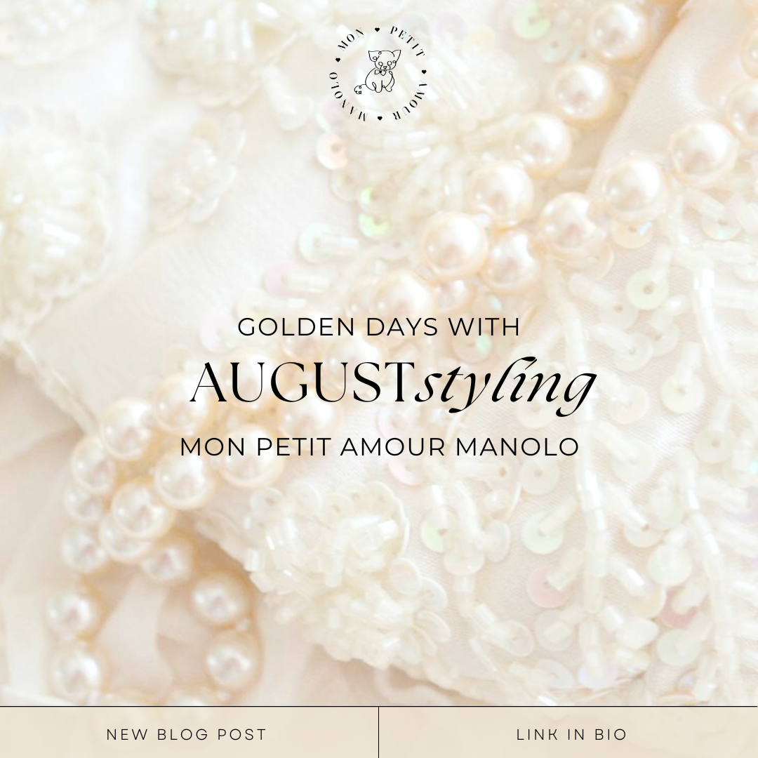 August Style: Golden Days with Mon Petit Amour Manolo